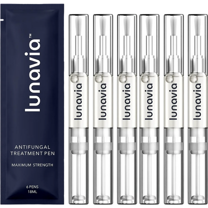 Lunavia Antifungal Pen – Cures Most Athlete’s Foot, Jock Itch, and Ringworm - 25% Undecylenic Acid with added Tea Tree, Jojoba, Clove Bud Oils & Aloe - 1-Pack Twist Pen (3ML Volume)