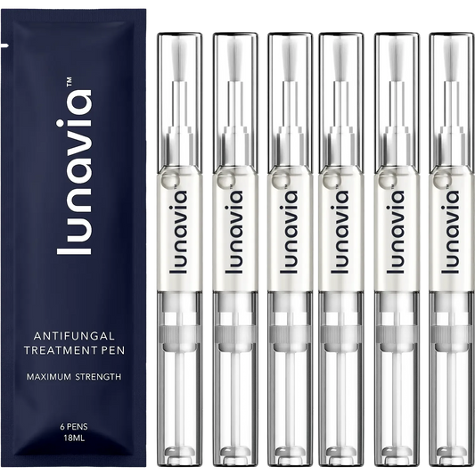 Lunavia Antifungal Pen – Cures Most Athlete’s Foot, Jock Itch, and Ringworm - 25% Undecylenic Acid with added Tea Tree, Jojoba, Clove Bud Oils & Aloe - 1-Pack Twist Pen (3ML Volume)